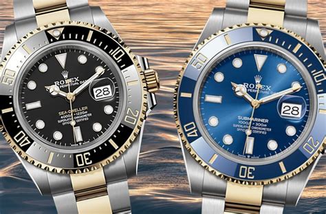 rolex sea dweller vs submariner 2015|rolex deepsea vs sea dweller.